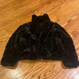 Blank NYC Black Teddy Jacket